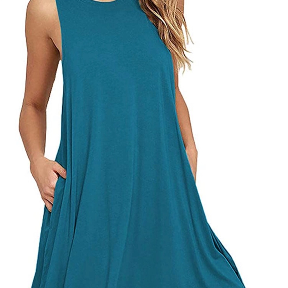 Black T-Shirt dress with pockets